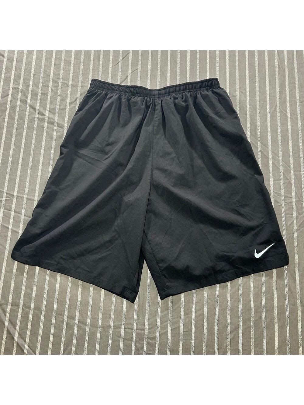 Nike Dri-FIT men's athletic running shorts in black Size M